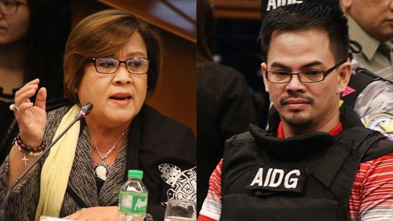 Leila De Lima and Kerwin Espinosa