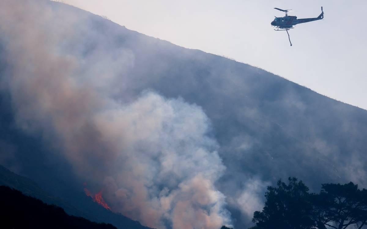 Crews make progress against California wildfire that triggered evacuations