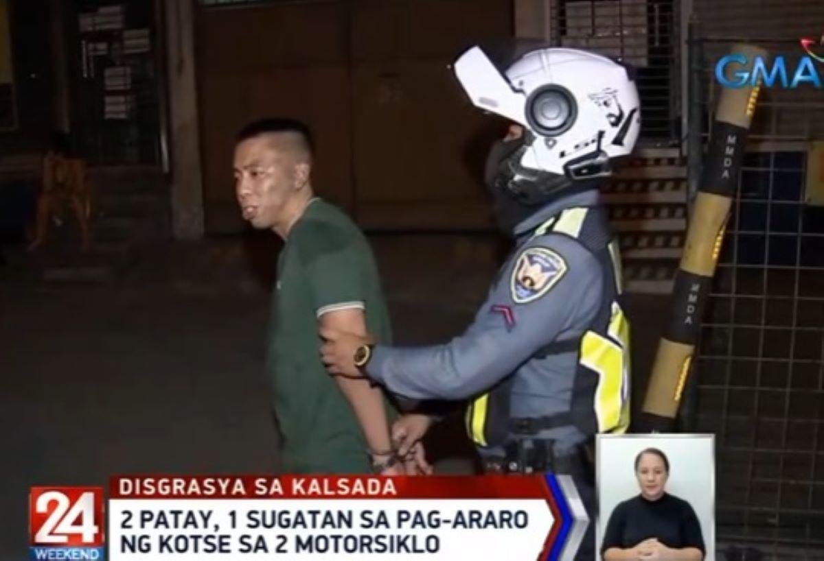 2 dead, 1 injured as vehicle rams motorbikes in Makati | GMA News Online