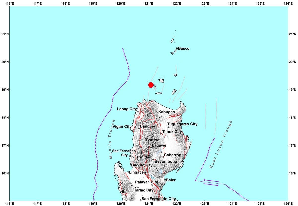 Magnitude 5.4 earthquake recorded off Cagayan coast —PHIVOLCS │ GMA News Online