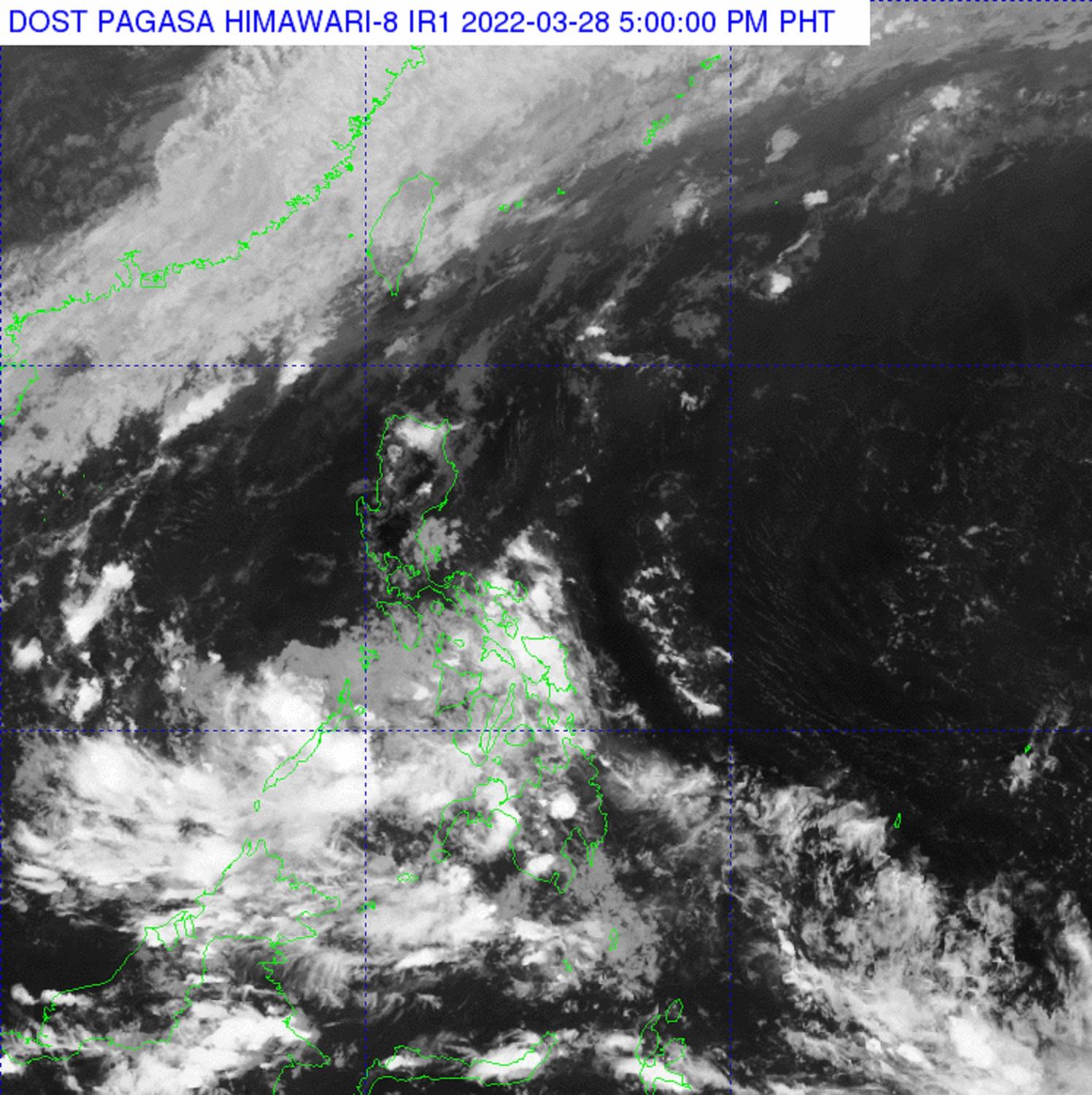 LPA to bring cloudy skies, rain over Palawan, Mindanao –PAGASA | GMA ...