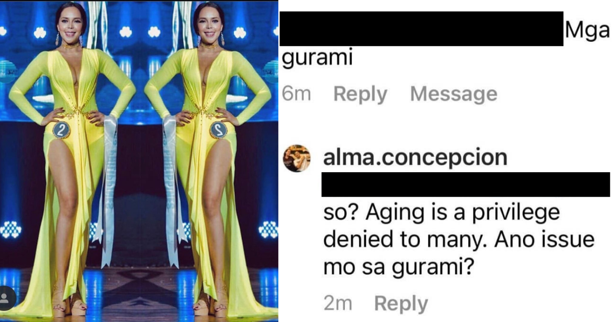 Alma Concepcion bereaksi terhadap komentar yang mengatakan dia ‘gurami’ di Instagram GMA News Online