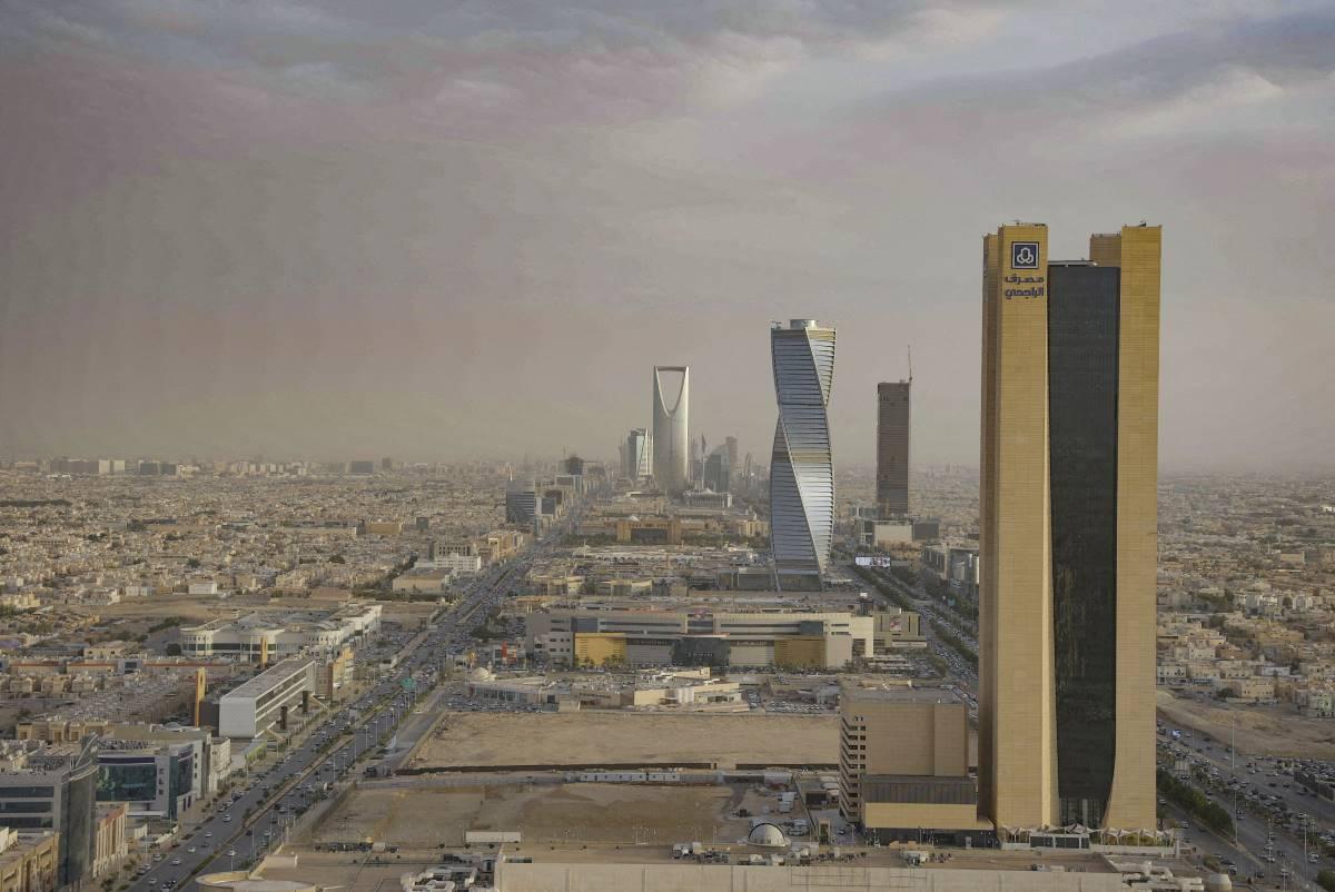 General view of Riyadh in Saudi Arabia
