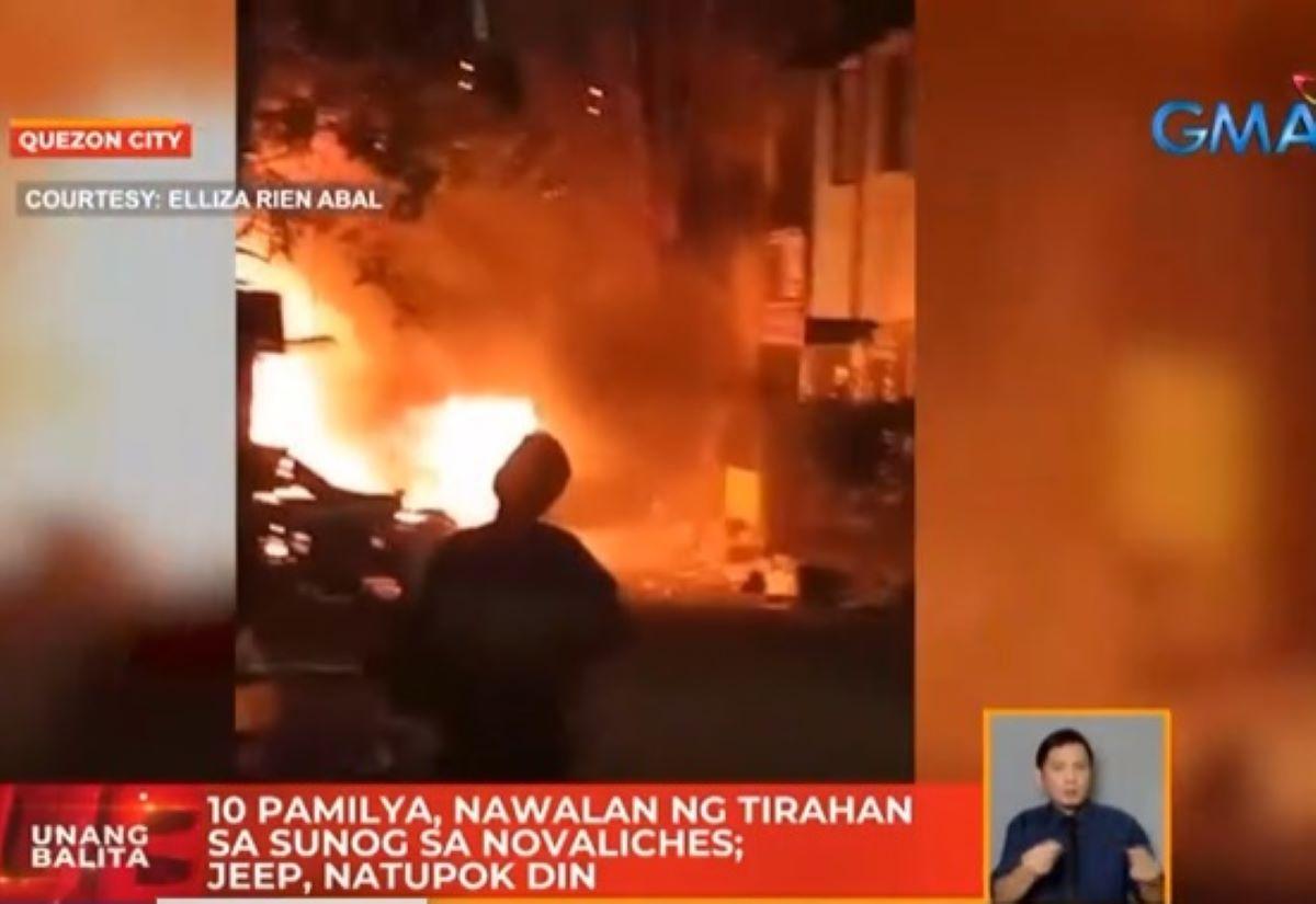 10 keluarga kehilangan tempat tinggal dalam kebakaran Novaliches GMA News Online