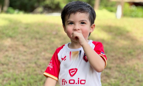 Marian Rivera Shares Adorable Photos Of Sixto Playing Soccer Gma News Online