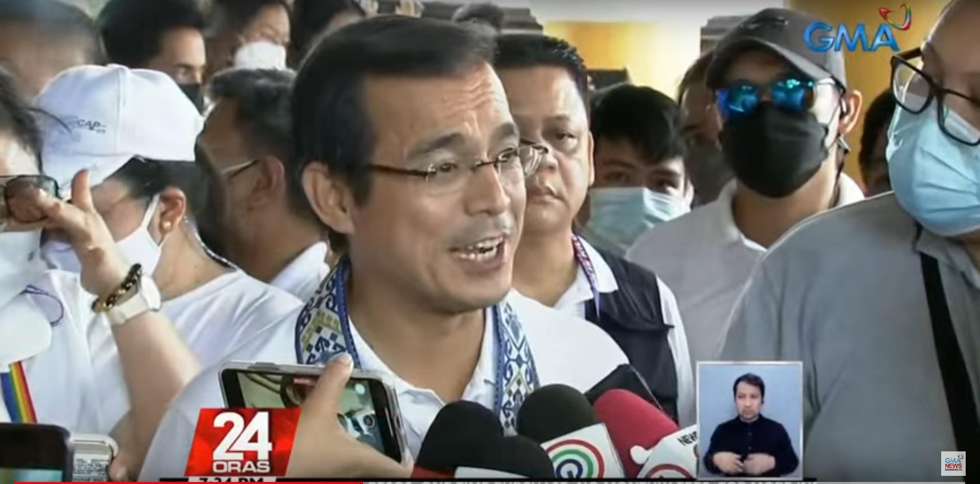 Isko Moreno thanks endorsement by two members of Partido Federal wing ...