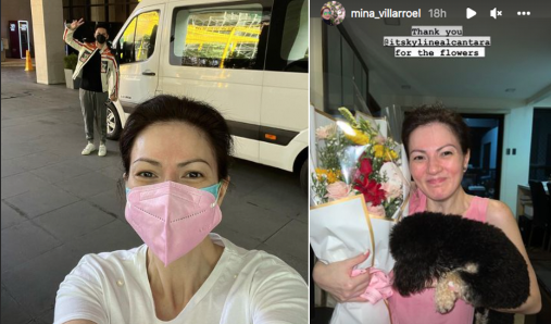 Carmina Villaroel berterima kasih kepada Kyline Alcantara untuk bunga Hari Ibu GMA News Online