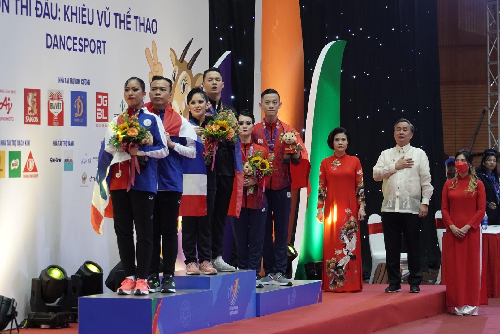 Pinoy dancesport contingent takes four golds, two silvers to add to SEA ...