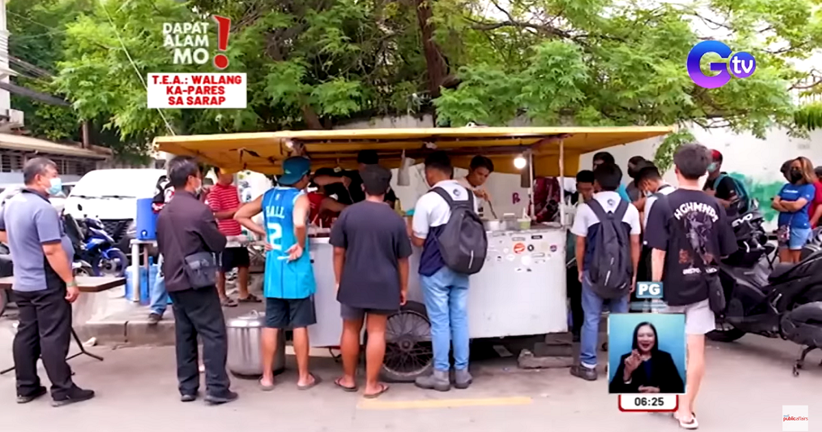 Try this Pares stand in Makati for your next 'braised beef stew