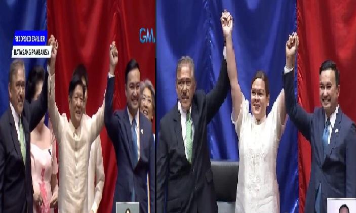 Bongbong Marcos, diproklamirkan sebagai presiden;  Sara Duterte, wakil presiden