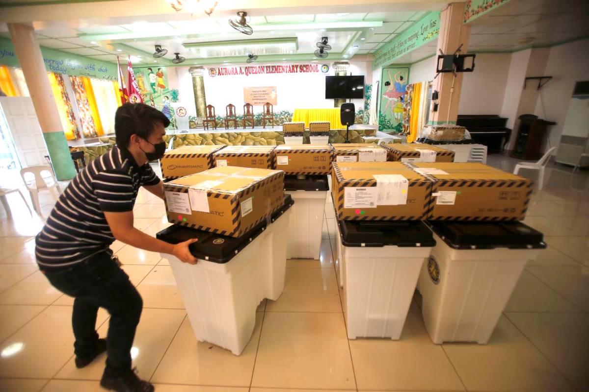Around 85% VCMs finished final testing, sealing before May 9 polls —Comelec