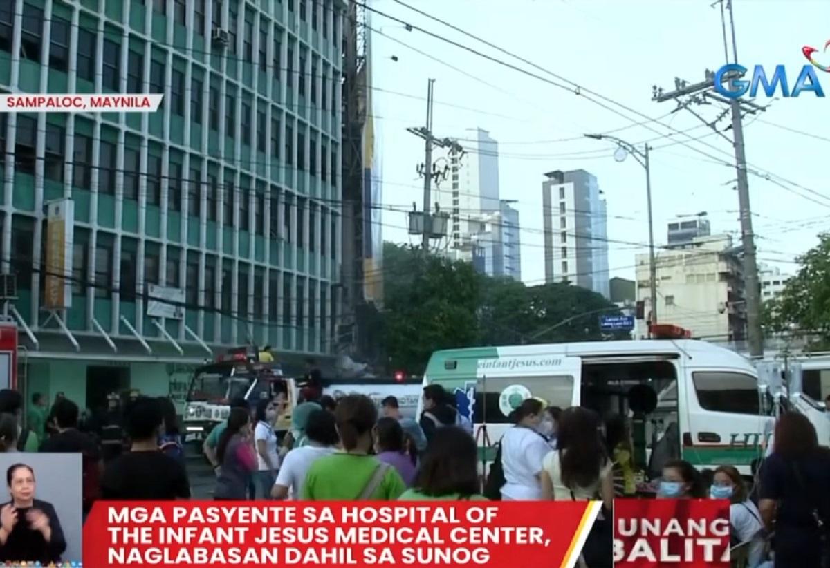 Kebakaran di rumah sakit di Sampaloc, Manila, berhasil dikendalikan