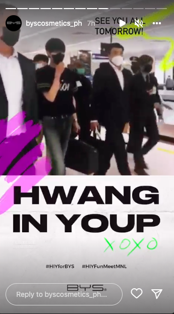 Hwang In Youp arrives in Manila for fan meet