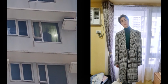 Siluet standee Jin BTS membuat tetangga khawatir akan keselamatan penghuni kondominium GMA News Online