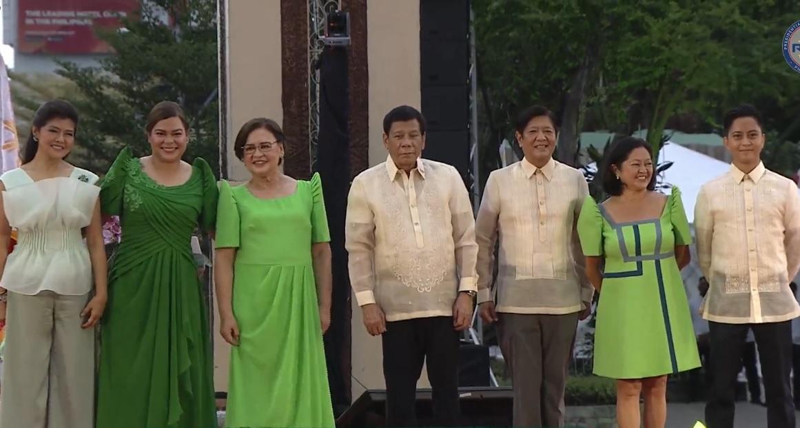 Dutertes, Marcoses at Sara's inauguration | Photos | GMA News Online