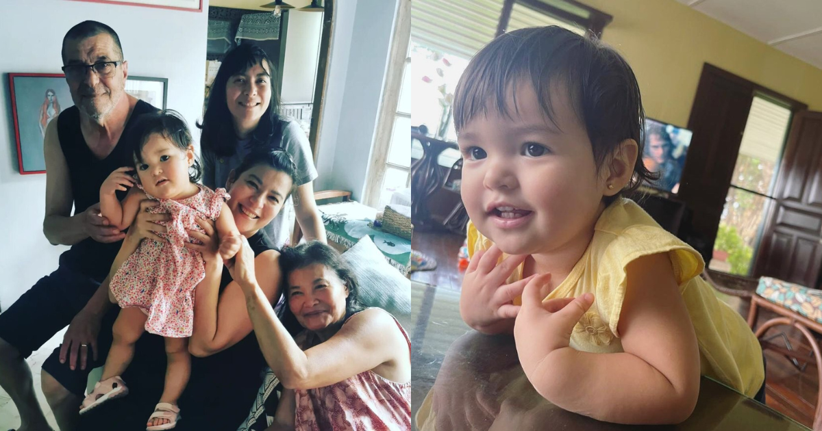 Assunta de Rossi's daughter Baby Fiore meets her grandparents | GMA ...