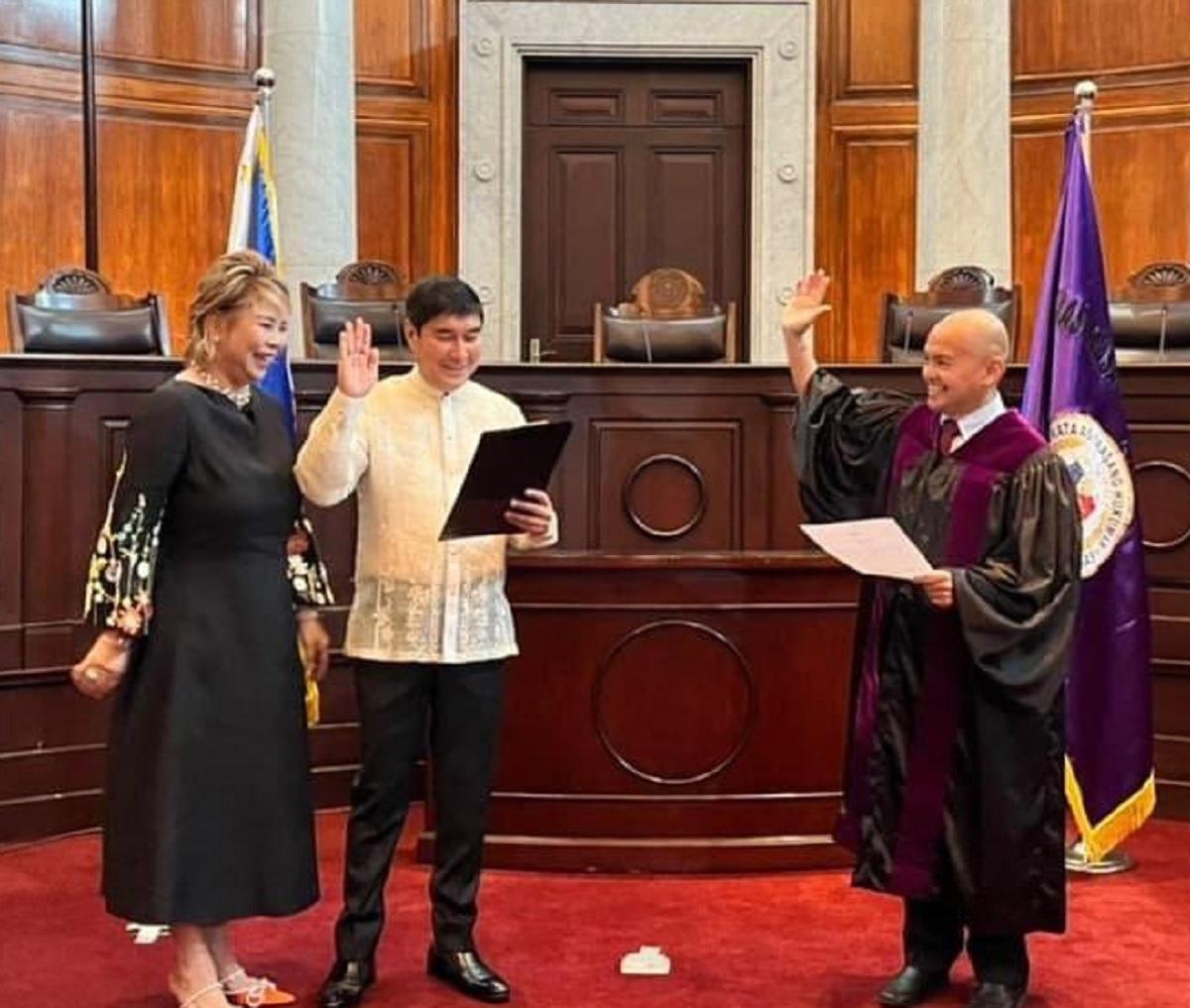 Raffy Tulfo takes oath as senator before Justice Leonen GMA News Online