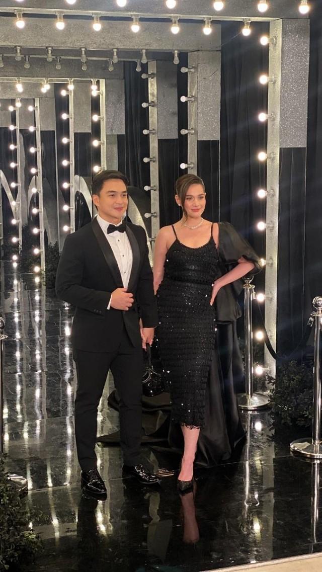 Bea Alonzo and Dominic Roque at the GMA Gala Night. Photo by Hermes Joy Tunac