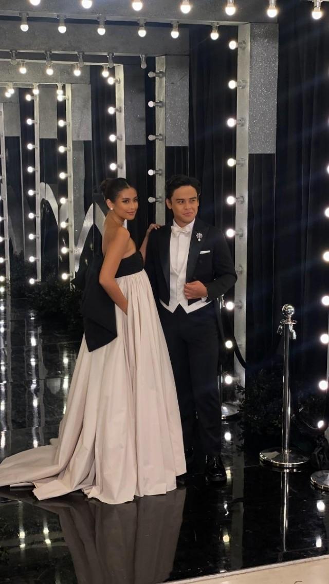 Gabbi Garcia and Khalil Ramos at the GMA Gala Night. Photo by Hermes Joy Tunac