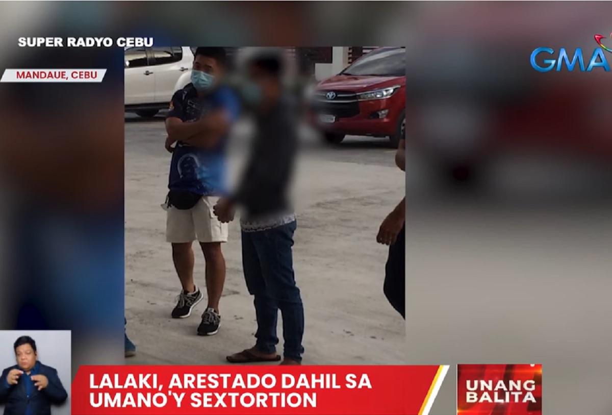 Pria di Cebu, ditangkap karena dugaan pemerasan