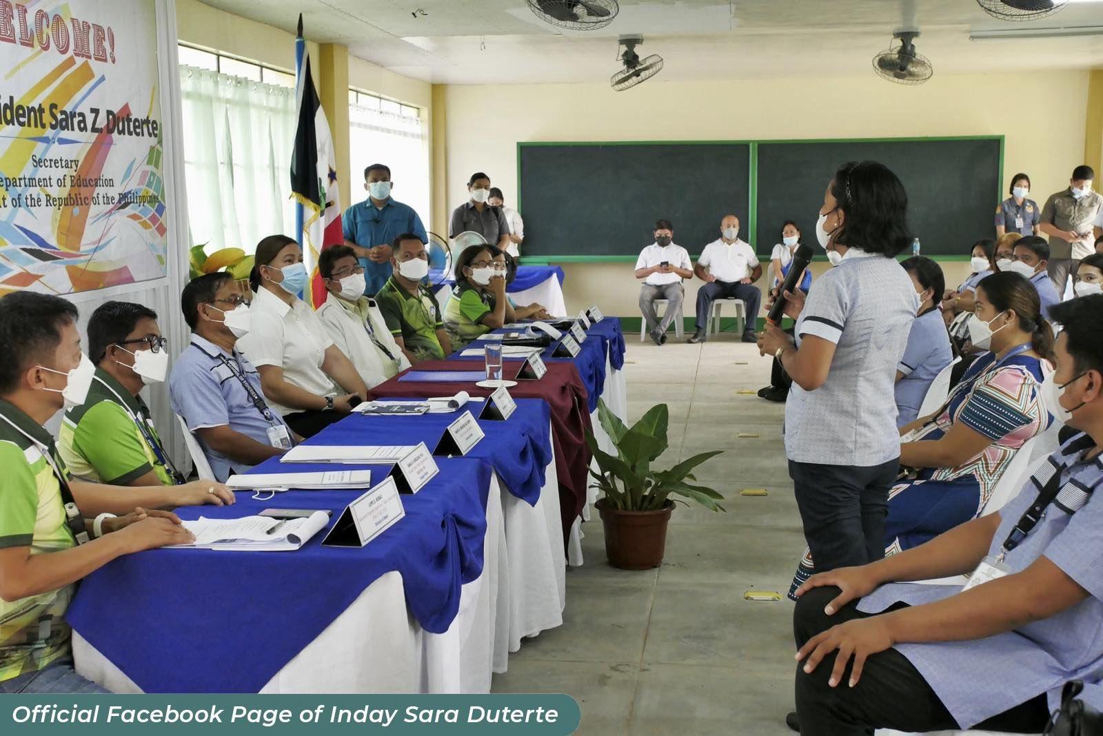 VP Sara visits Odette damaged Bohol schools - Vimarsana News