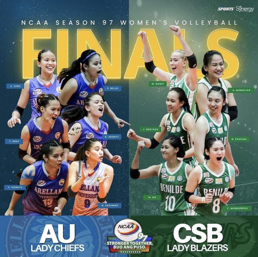 NCAA Season 97 Women s Volleyball Finals airs on GTV this July 20
