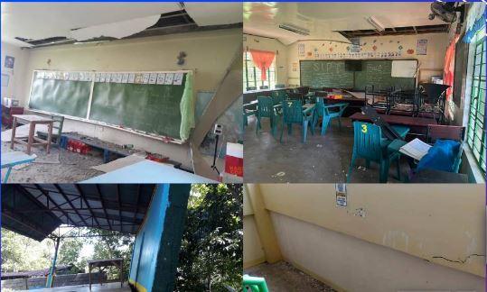 Setidaknya diperlukan P940 juta untuk memperbaiki, membangun kembali 9 ribu sekolah yang dilanda gempa GMA News Online