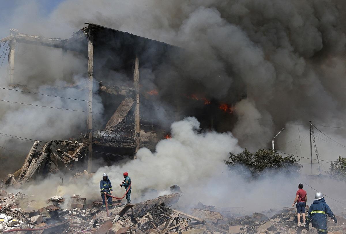 Korban tewas ledakan gudang kembang api Armenia meningkat menjadi 15 —laporan GMA News Online
