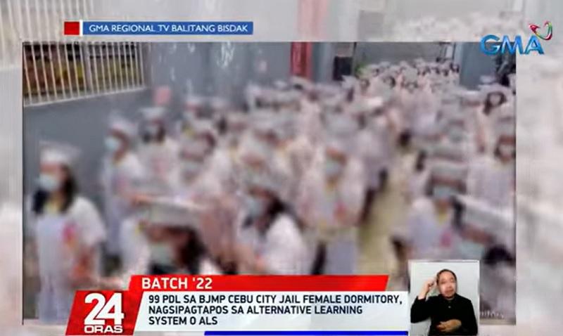 Lebih dari 100 PDL di Asrama Wanita Penjara Kota Cebu menyelesaikan sekolah GMA News Online