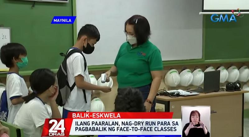 Beberapa sekolah melakukan dry run protokol kesehatan COVID-19 sebelum kelas dimulai kembali Berita GMA Online