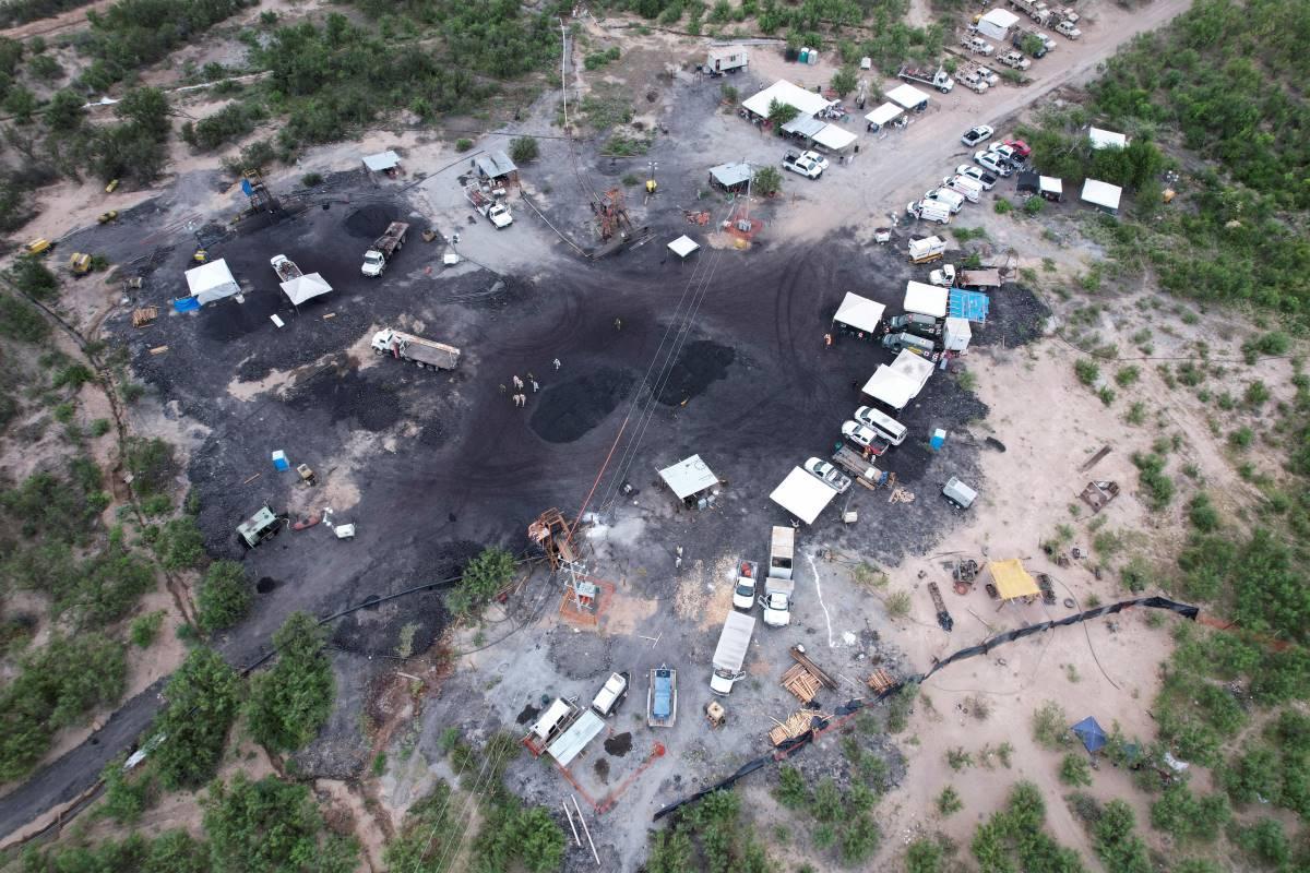 Site of coal mine that collapsed in Sabinas, Mexico