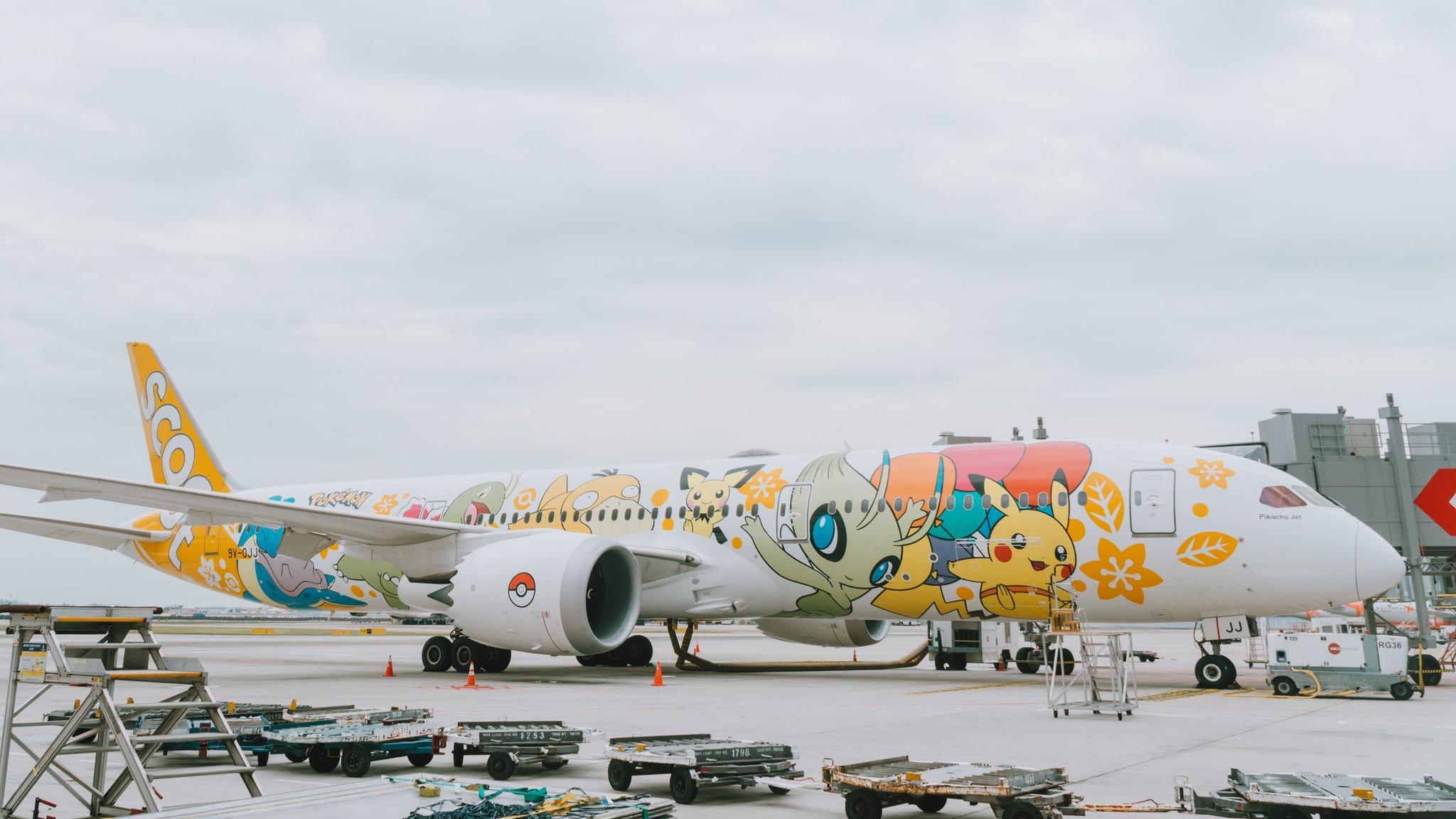 Experience the Pokémon flight of your life through the Pikachu Jet!