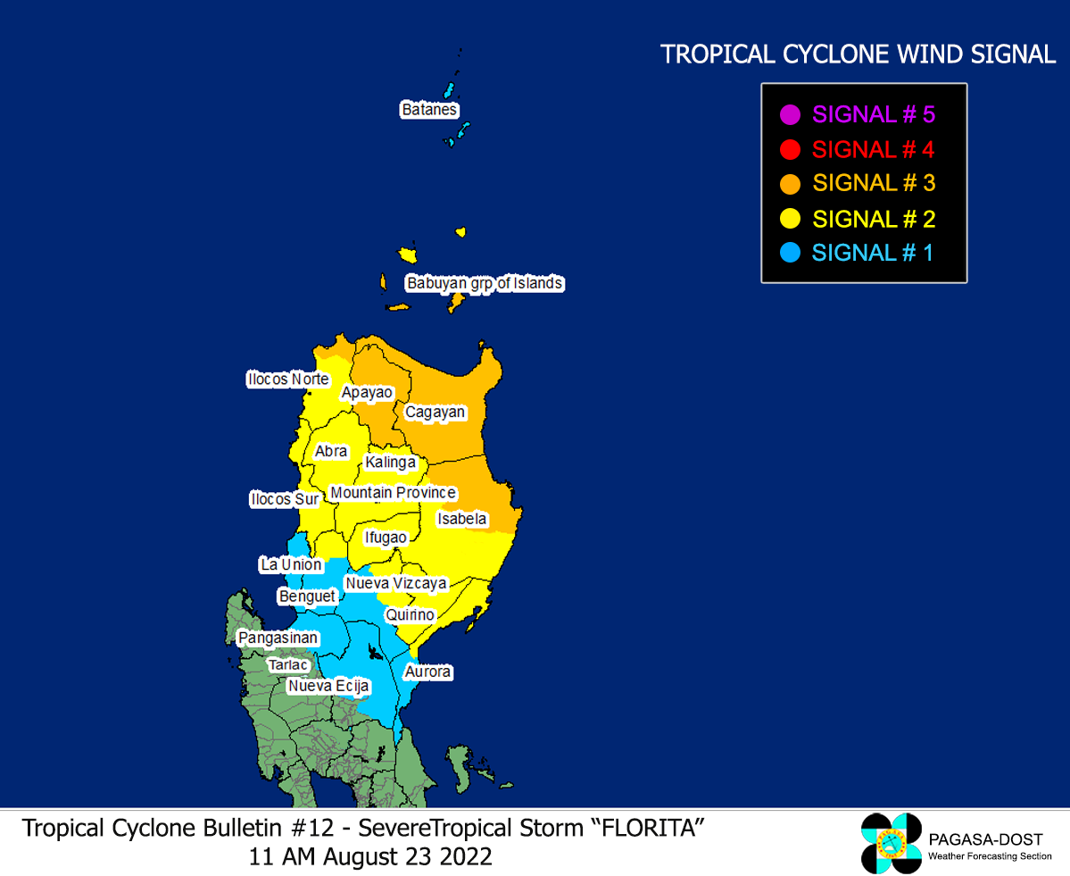 5 Areas Under Signal No. 3 As Florita Makes Landfall In Isabela │ GMA ...