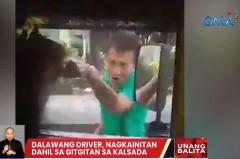 Jeepney drivers' altercation caught on camera
