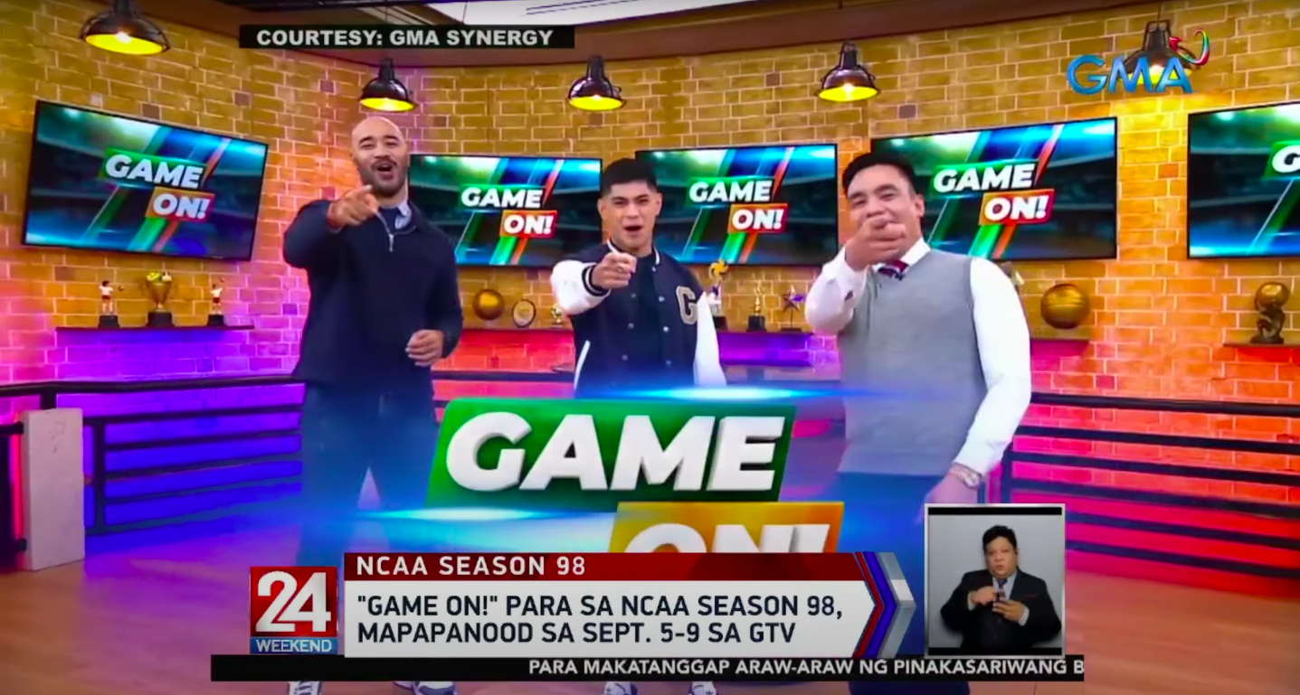 'Game On!' is back for NCAA Season 98 | NCAA Philippines - Vimarsana News