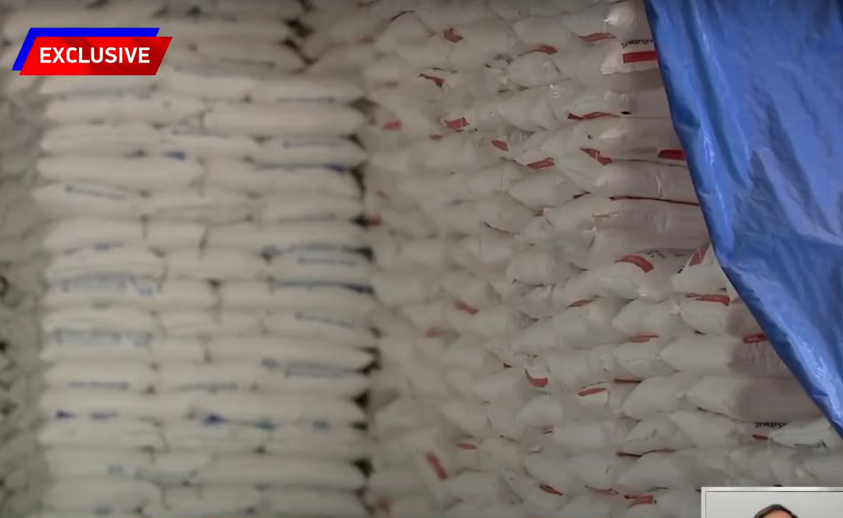 180,000 sacks of sugar found in 6 warehouses in Malolos, Bulacan GMA