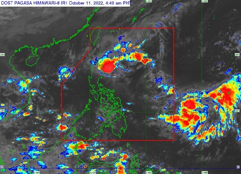 Signal No. 1 raised over 6 areas as Maymay moves southwestward