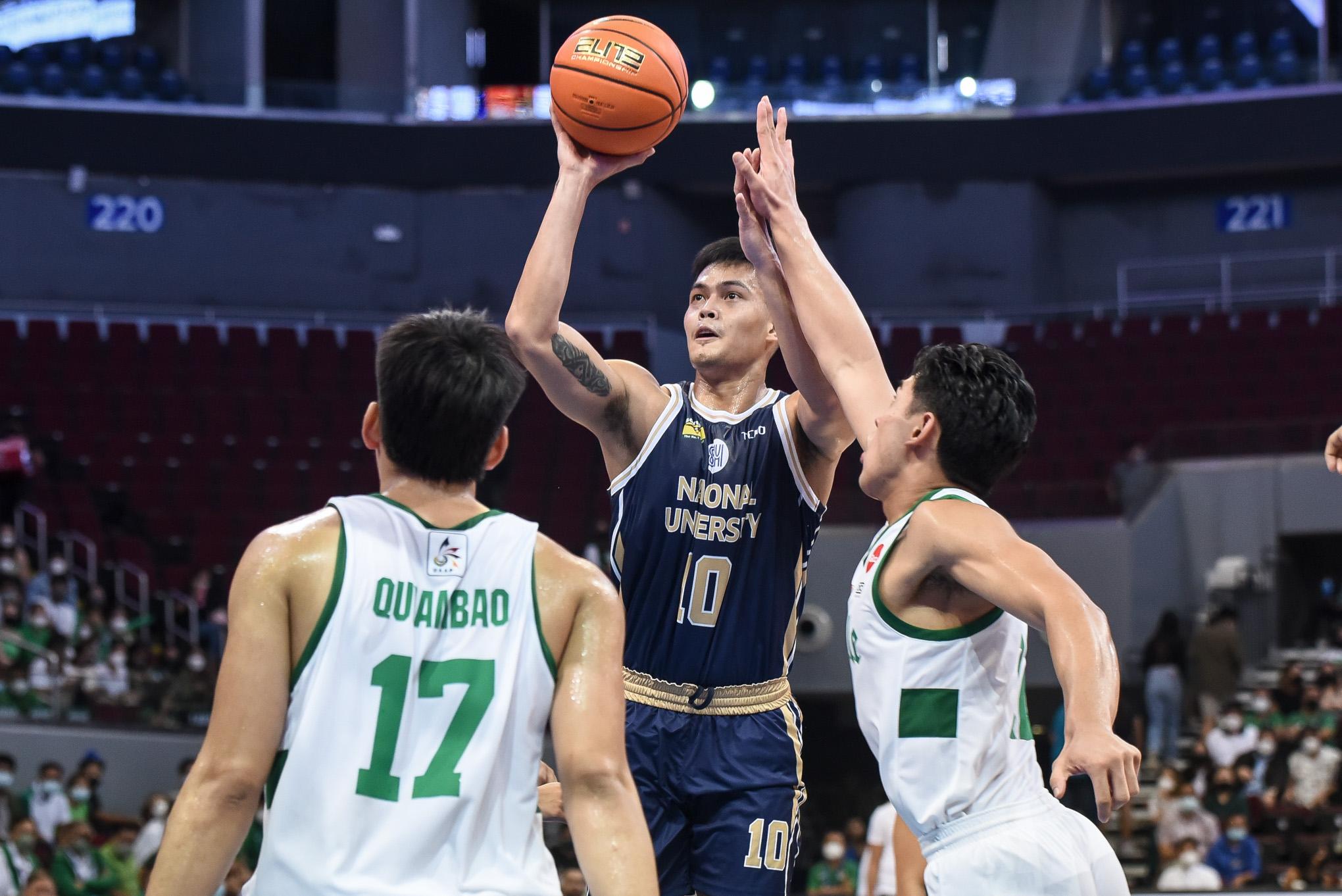 Nu Gets First Win Against La Salle In 7 Years Feu Barges Into Win