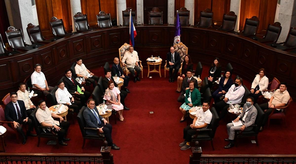 Hague Conference delegates meet with Chief Justice Gesmundo | GMA News ...