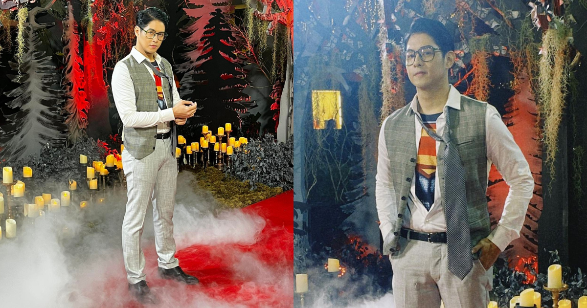 Jeric Gonzales Is Clark Kent At The Sparkle Spell Halloween Party