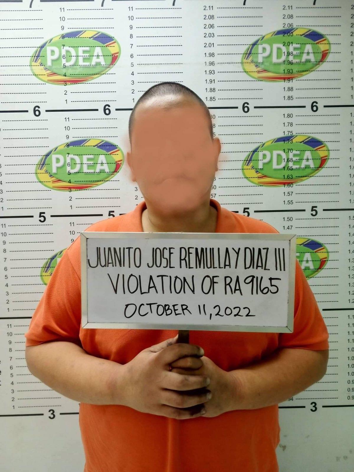 PDEA On Remulla Son Mugshot It s Long Been Our Policy To Blur Suspects 