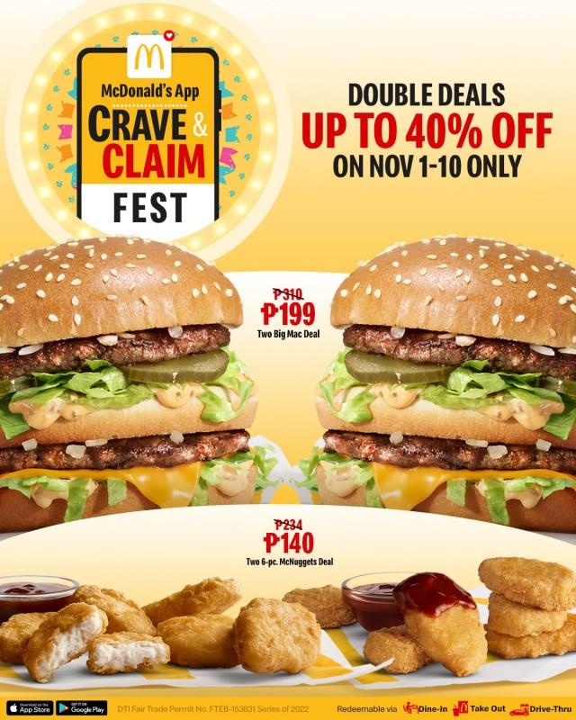 Penawaran terlalu bagus di McDonald’s App Crave & Claim Fest, mereka akan membuat Anda lari ke McDonald’s sekarang!