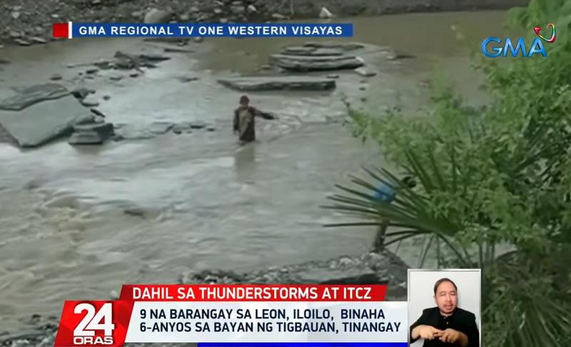 6-year-old girl swept away by floodwaters in Iloilo | GMA News Online