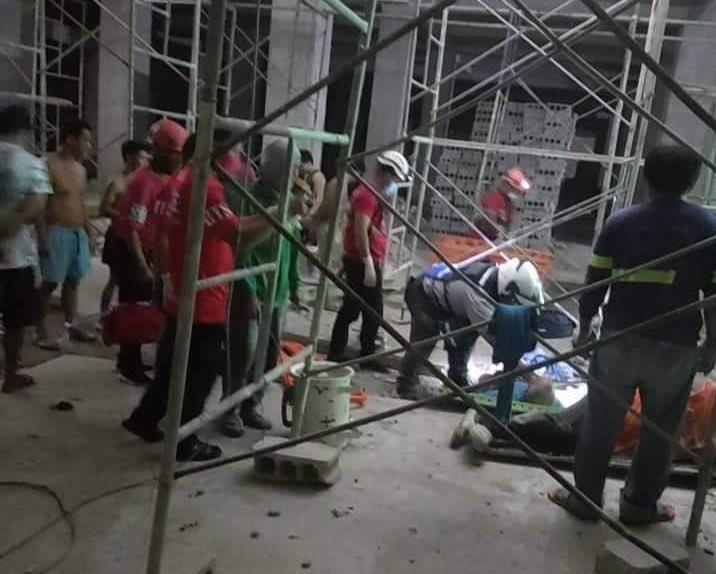 4 pekerja terluka dalam kecelakaan lokasi konstruksi QC