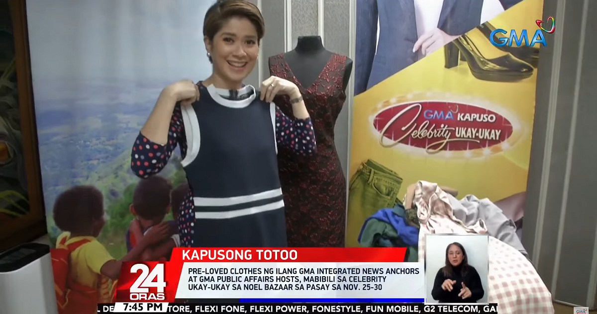Make GMA Integrated News anchors' preloved items yours via Kapuso