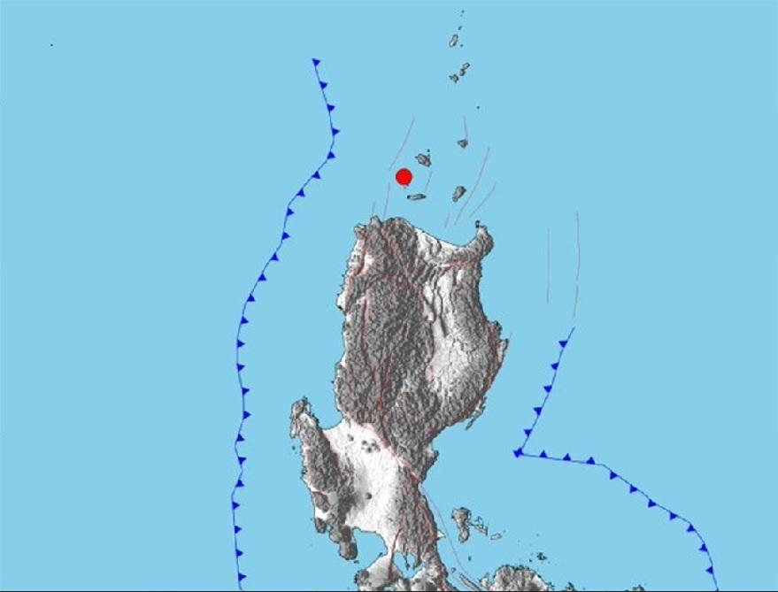 Magnitude 5 earthquake strikes offshore Cagayan