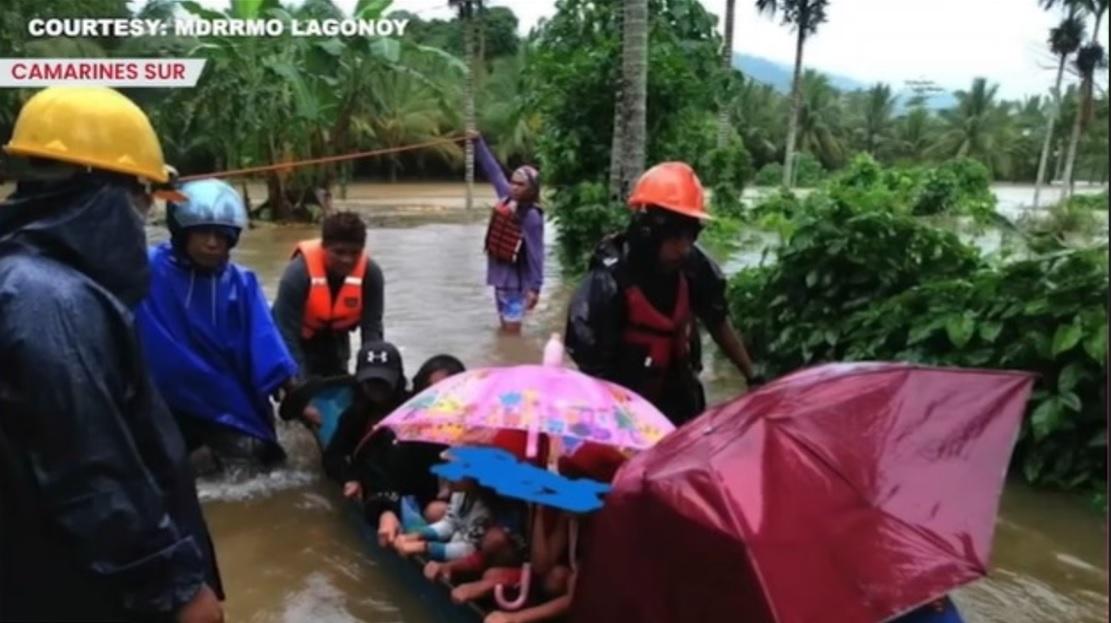 Heavy Rains, Strong Winds Cause Flooding, Power Outage In Bicol ...