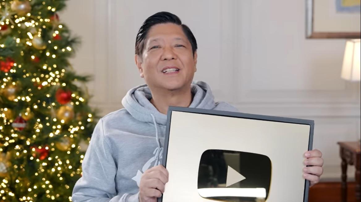 Marcos receives YouTube Gold Play Button award | GMA News Online