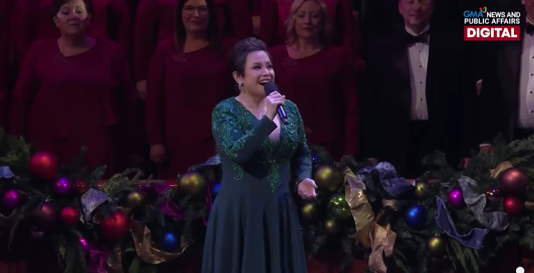Lea Salonga, The Tabernacle Choir’in Utah’taki Noel konserine katıldı