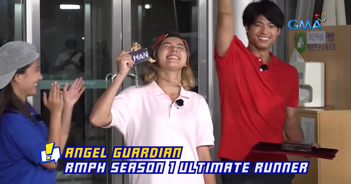 Angel Guardian is the first ultimate runner of 'Running Man Philippines'